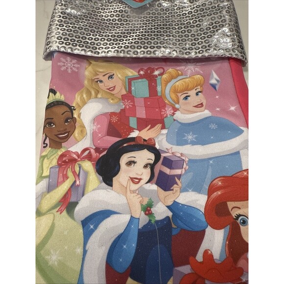 Disney Princesses Kids Children's Christmas Stocking  15"  New with tag - Picture 3 of 5